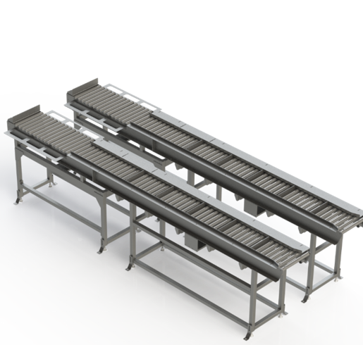 INFEED ROLLER CONVEYOR ( 3D )