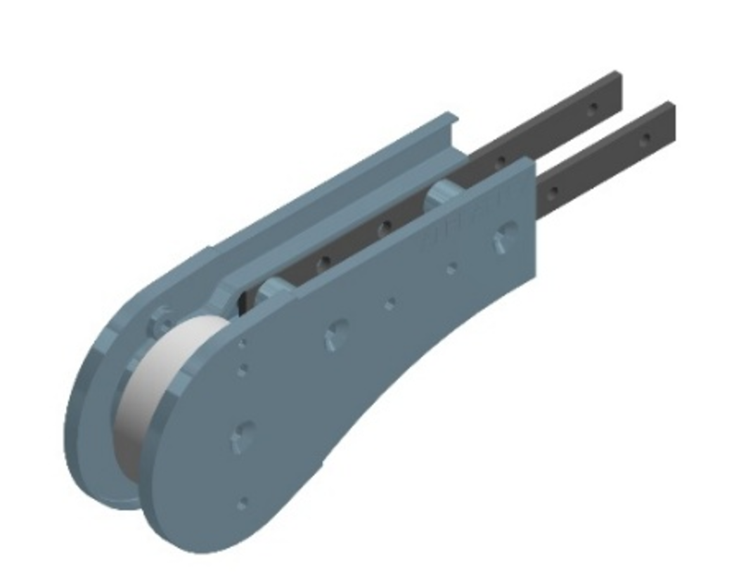 56mm AL Die-Casting ldler