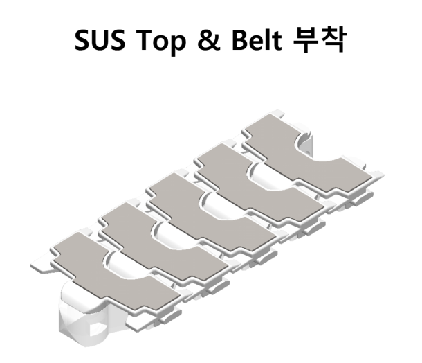 83mm SUS Top & Belt 부착 Chain