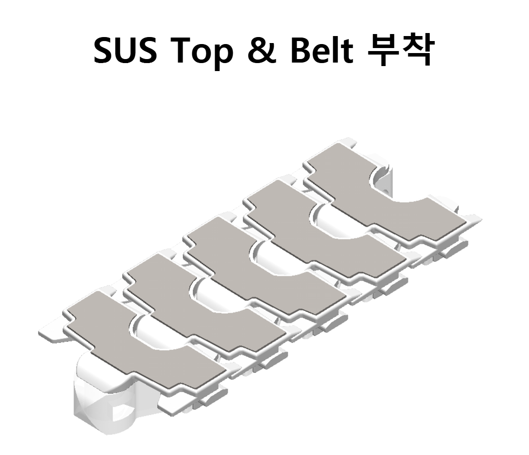 83mm SUS Top & Belt 부착 Chain