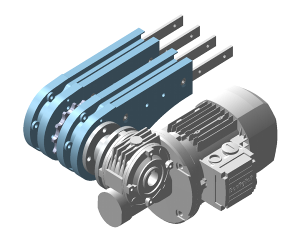 126mm AL Die-Casting Drive