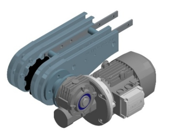 140mm AL Die-Casting Drive