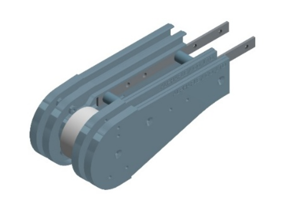 146mm AL Die-Casting ldler