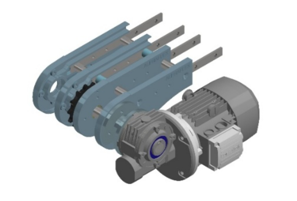 200mm AL Die-Casting Drive