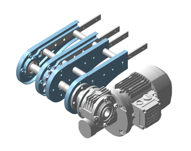 235mm AL Die-Casting Drive