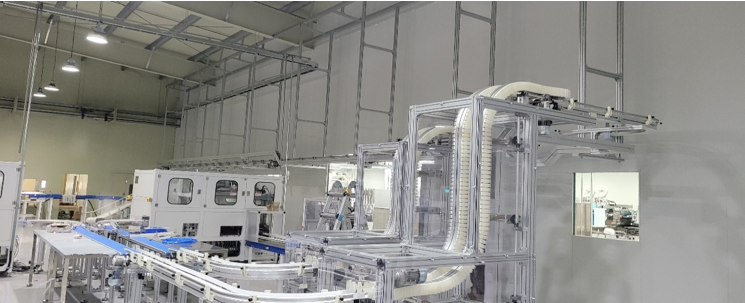 ALPHAFLEX CONVEYOR 설치 시공 사진